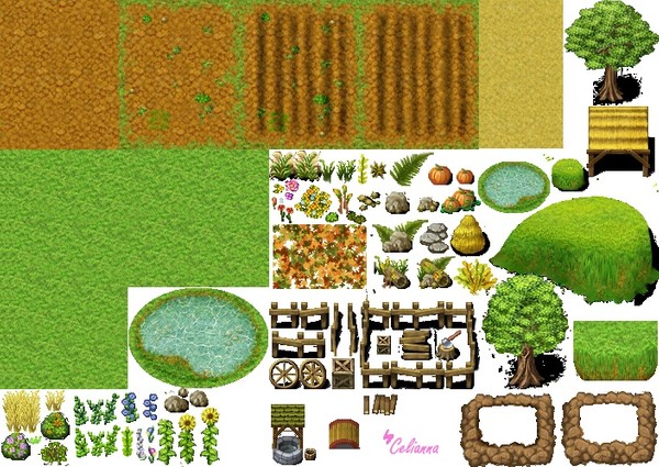 Celianna's Parallax Tiles "Old Farm Tiles"