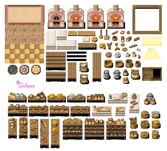 Celianna's Parallax Tiles "Bakery Tiles" 