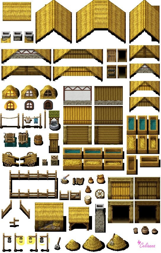 Celianna's Parallax Tiles "Farm Tiles"