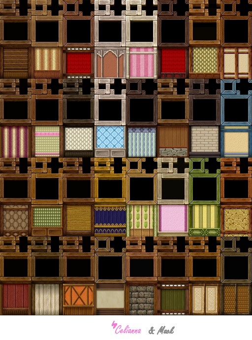 Celianna's Parallax Tiles "Interior Walls"