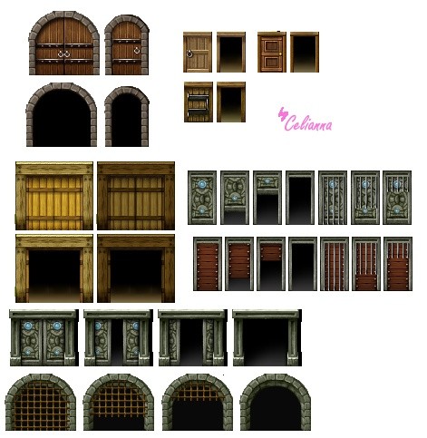 Celianna's Parallax Tiles "Doors"
