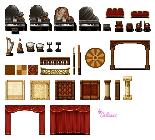 Celianna's Parallax Tiles "Orchestra Tiles"