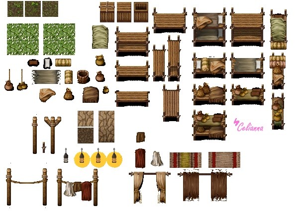 Celianna's Parallax Tiles "Thieves Lair"