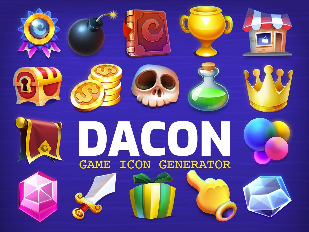 DACON - Game Icon Generator