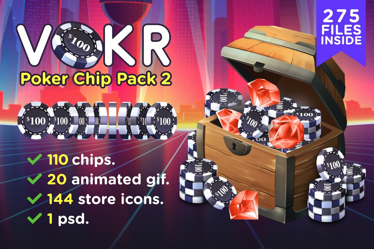 VOKR - Poker Chip Pack 2