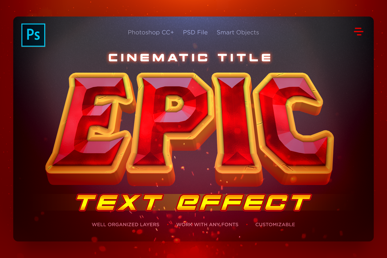 EPIC - Cinematic Text Effects