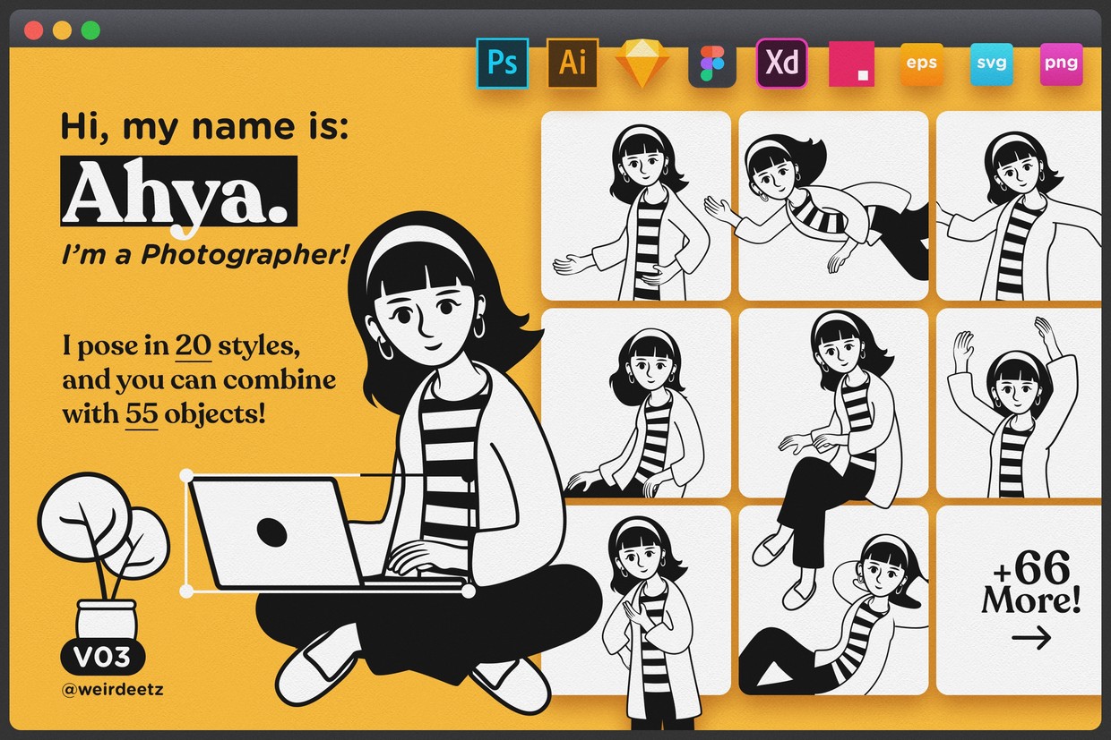 Character Set V03 Ahya