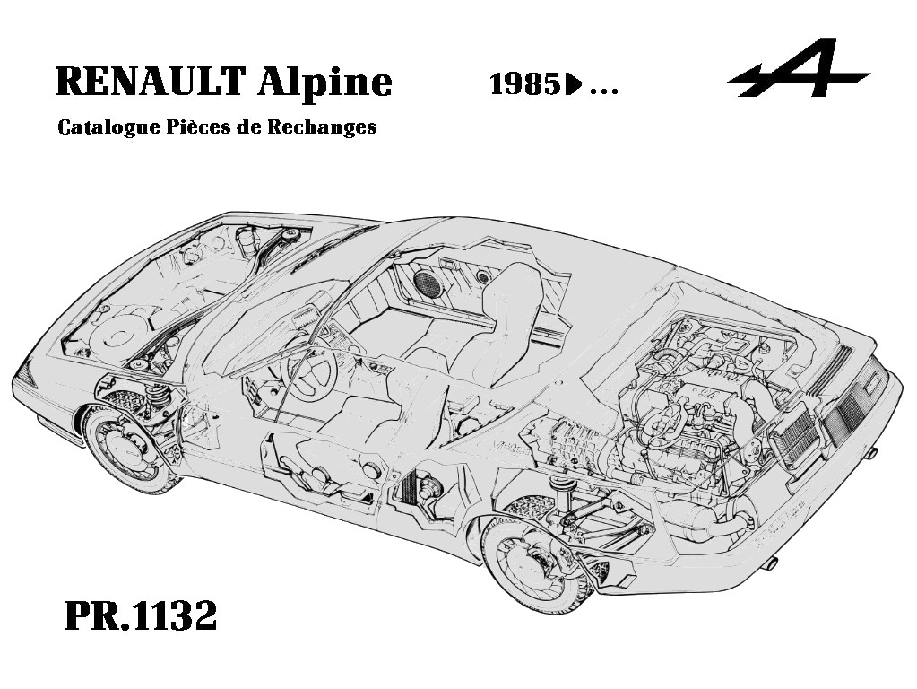 Parts Catalogue Alpine A610 / V6 CarDoXX