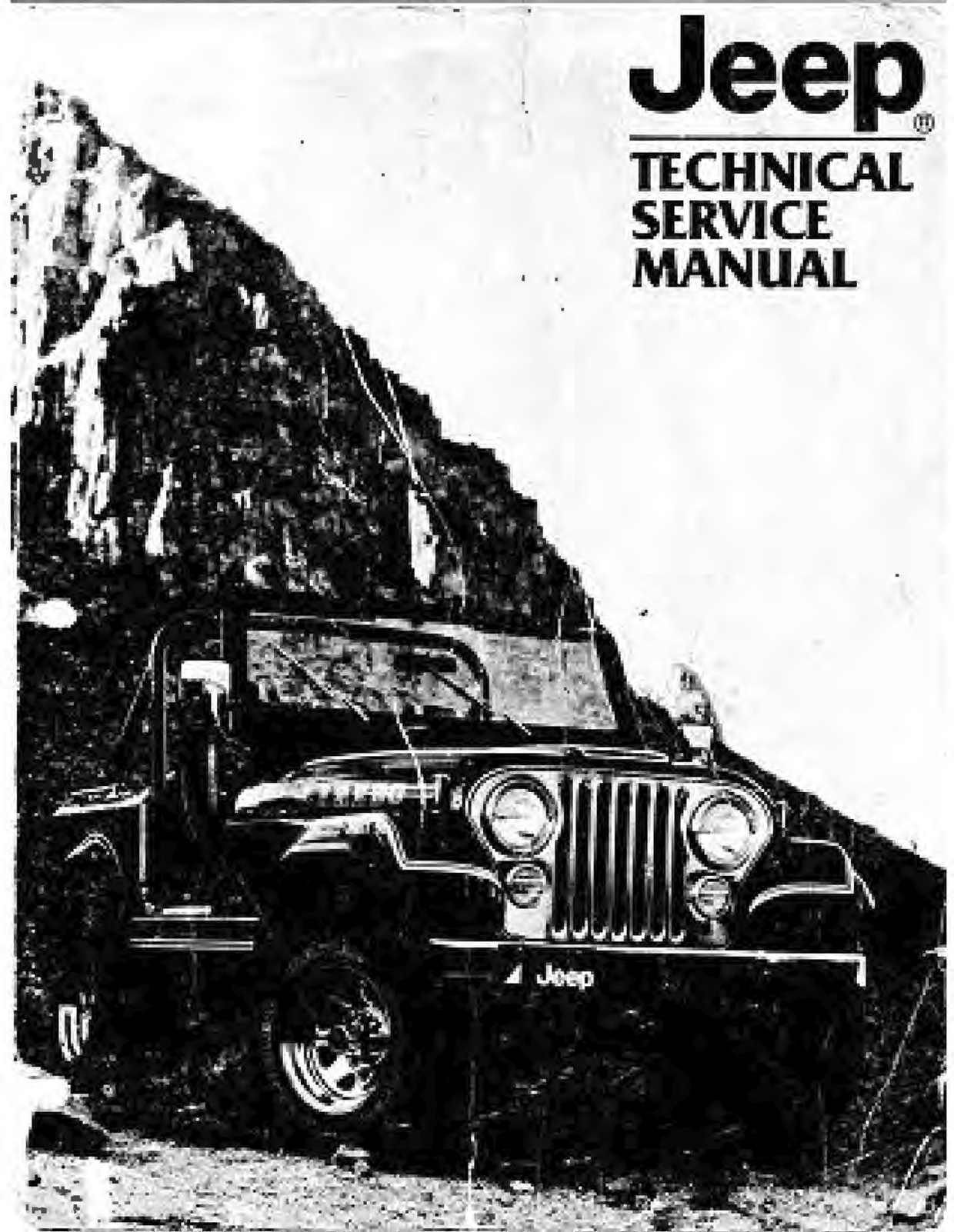 Jeep Service Manual Scrambler CJ8 1982 English CarDoXX