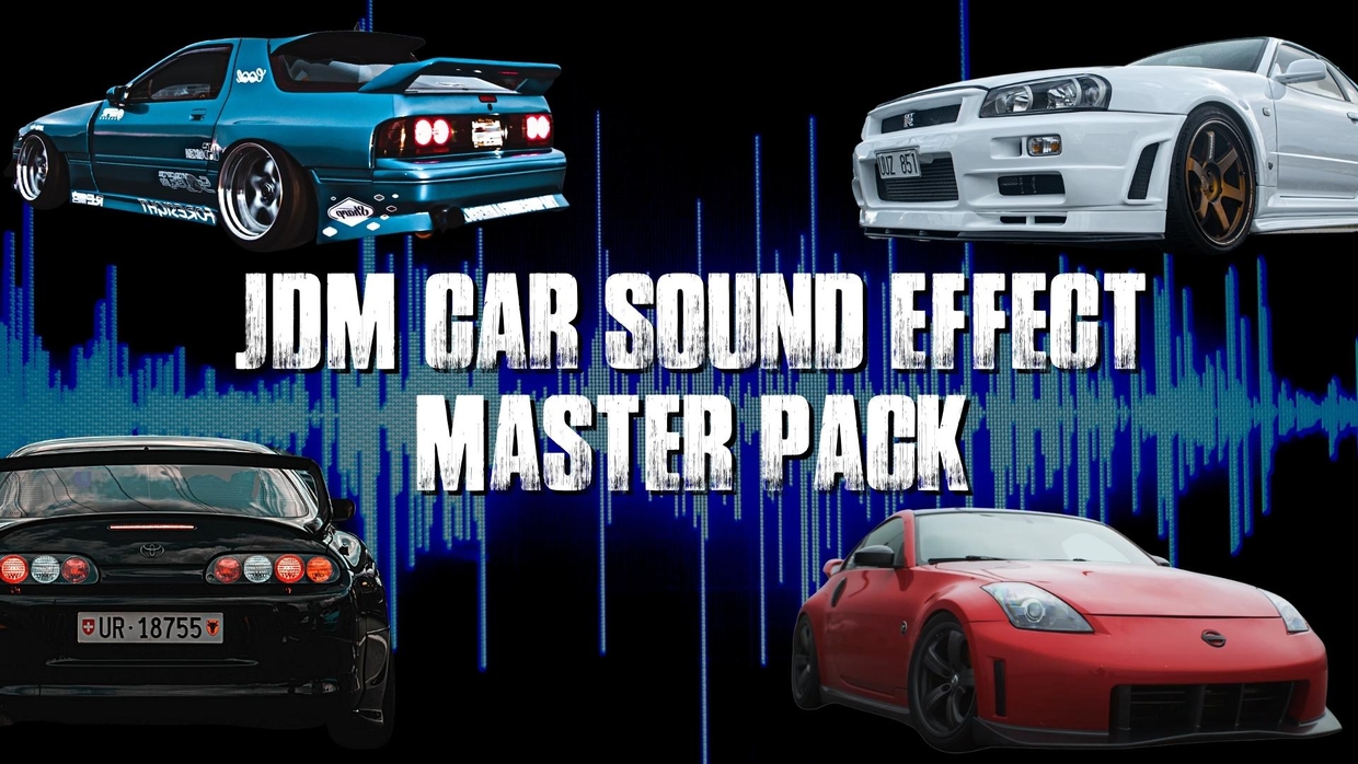 JDM Car Sound Effects MASTER PACK RoyalZProduction