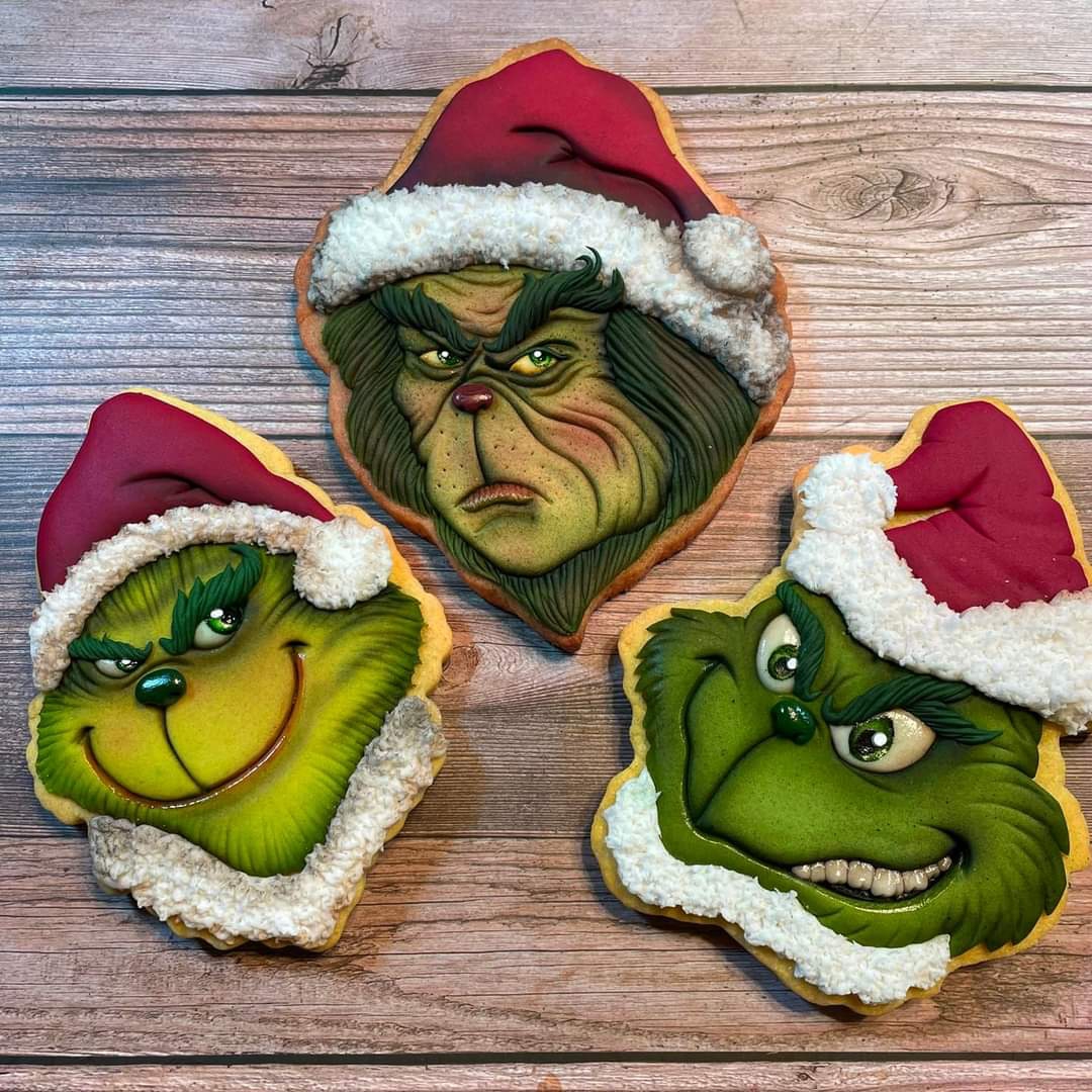 Mr.Grinch 2 in 1 Cookie Tutorial (Class Box NOT includ SHOP CAKES BY
