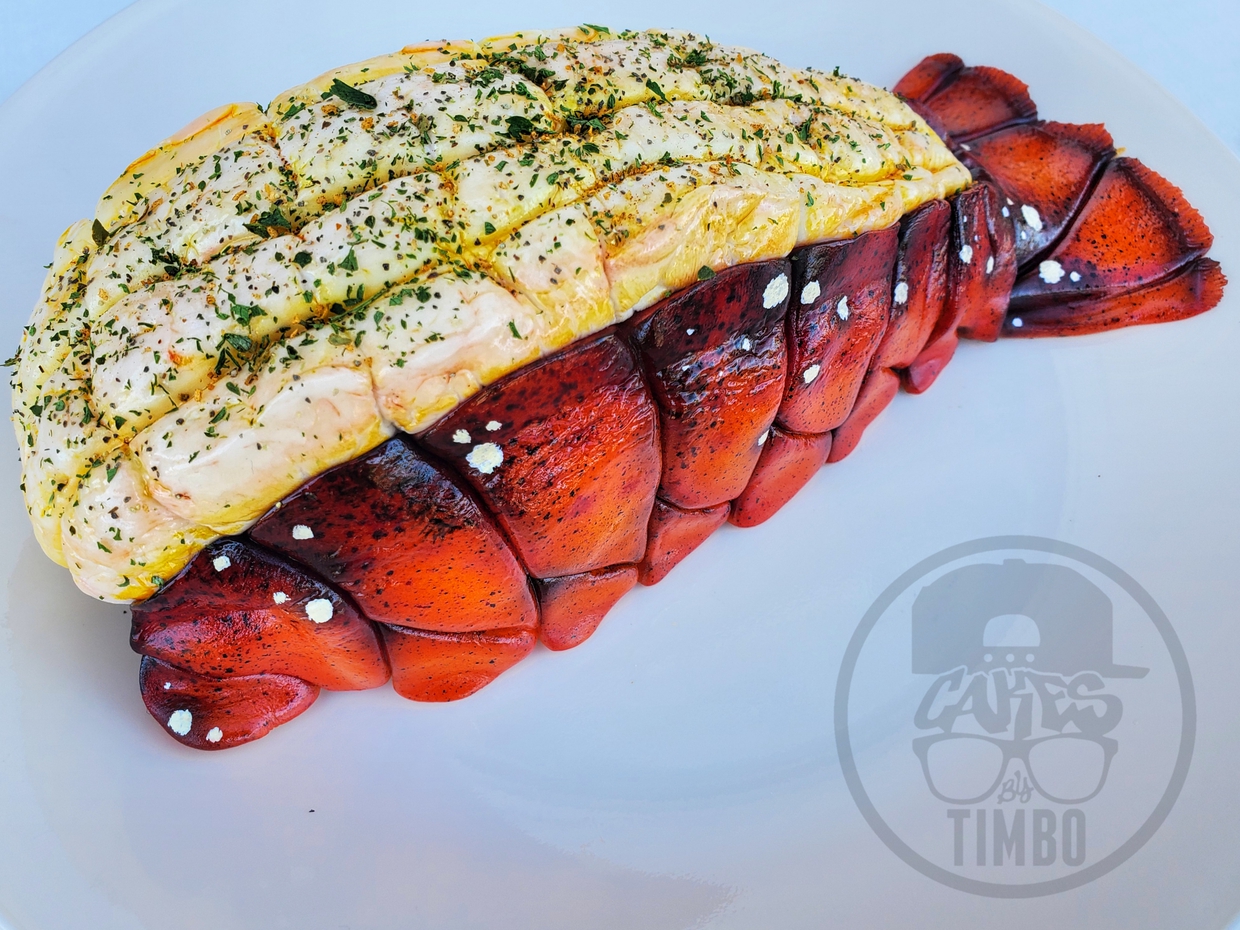 FREE Lobster Tail Cake Tutorial SHOP CAKES BY TIMBO