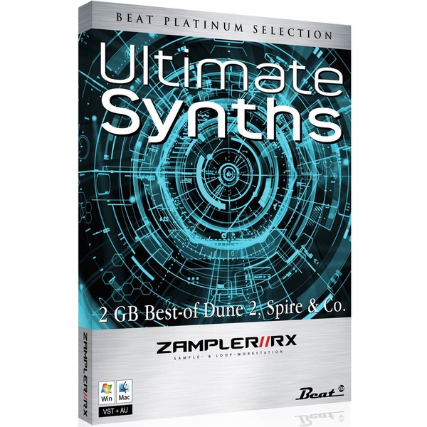 ULTIMATE SYNTHS - Sound bank for Zampler//RX workstation (Win/OSX plugin included)