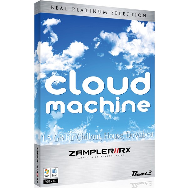 CLOUD MACHINE – pad sound bank for Zampler//RX workstation (Win/OSX plugin included)