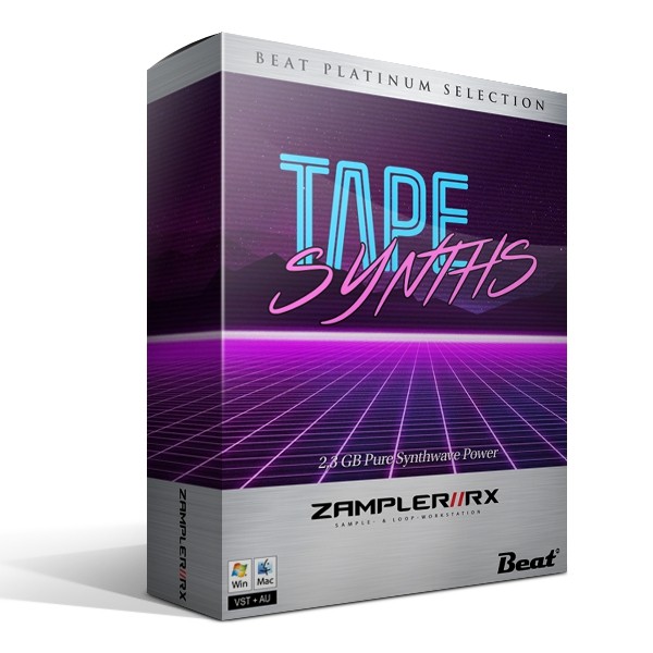 TAPE SYNTHS – 76 patches for Zampler/RX workstation