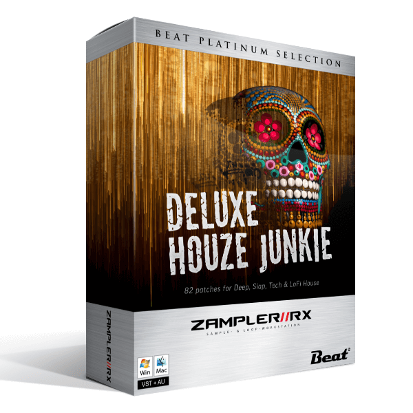 DELUXE HOUZE JUNKIE - 82 Patches for Deep, Slap, Tech & LoFi House