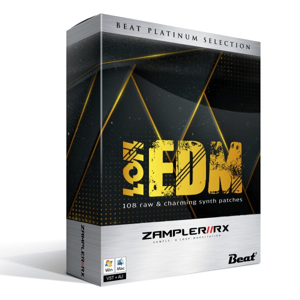 LOFi EDM - 108 raw & charming synth patches