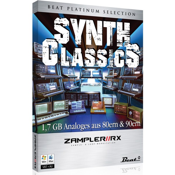 SYNTH CLASSICS – Sound bank for Zampler//RX workstation (Win/OSX plugin included)