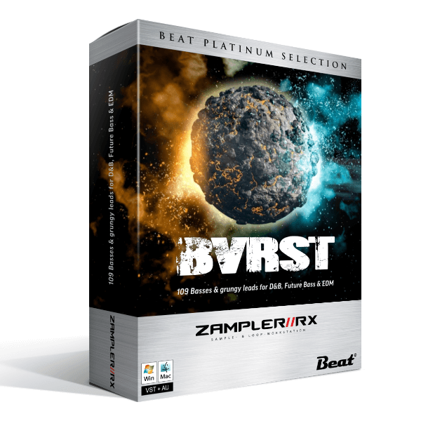 BVRST - 109 basses & grungy leads for D&B, Future Bass, EDM, Bigroom House & Trance