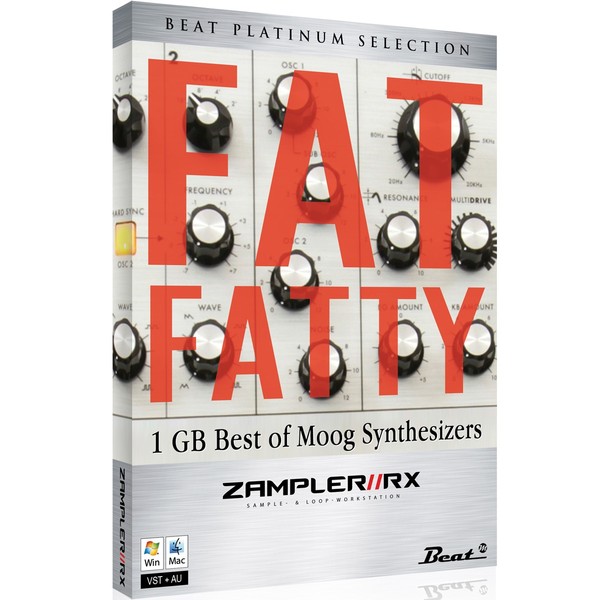 FAT FATTY – Sub Phatty sound bank for Zampler//RX workstation (Win/OSX plugin included)
