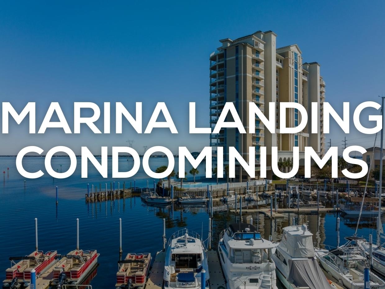Marina Landing Condominiums Panhandle Stock Media