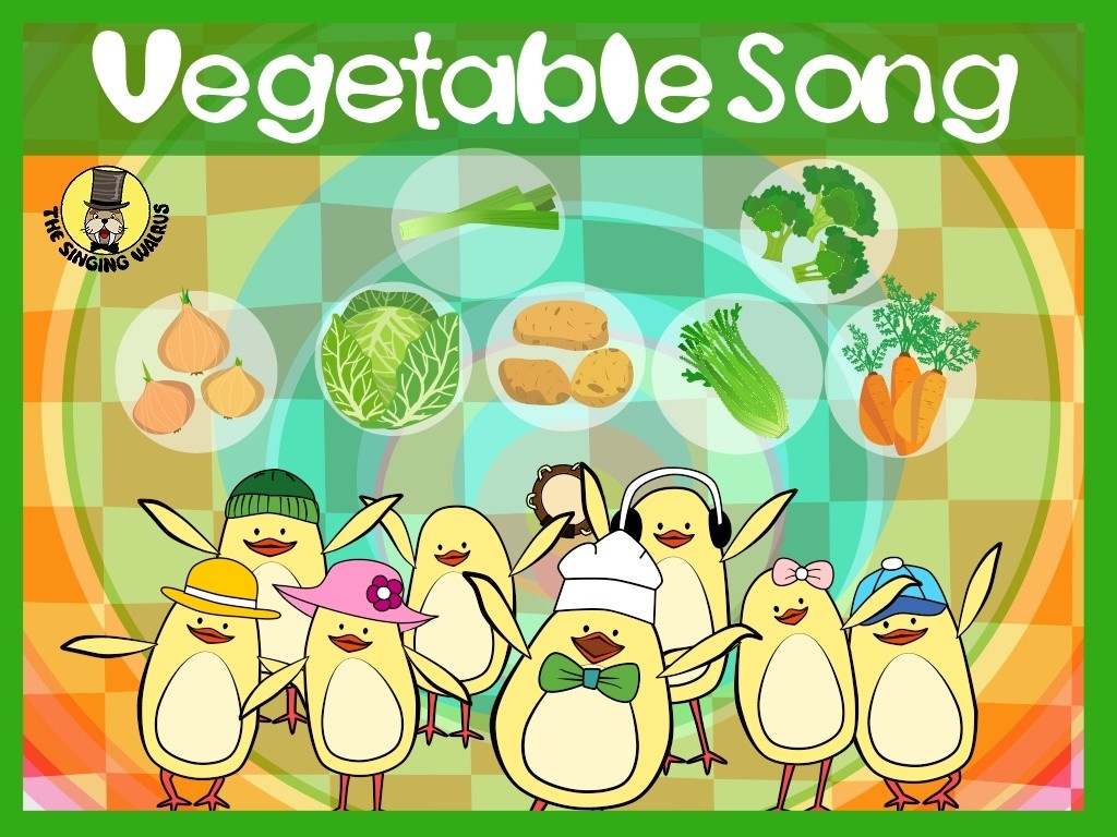 Vegetable Song Video (mp4) - The Singing Walrus