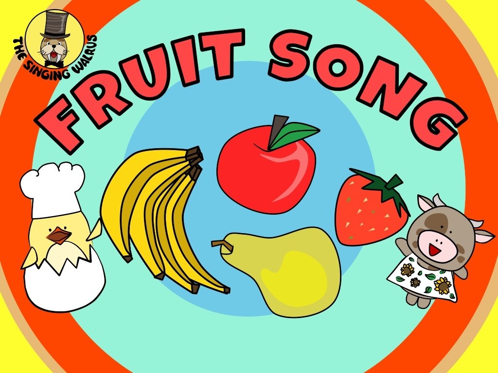 Fruit Song video (mp4) The Singing Walrus