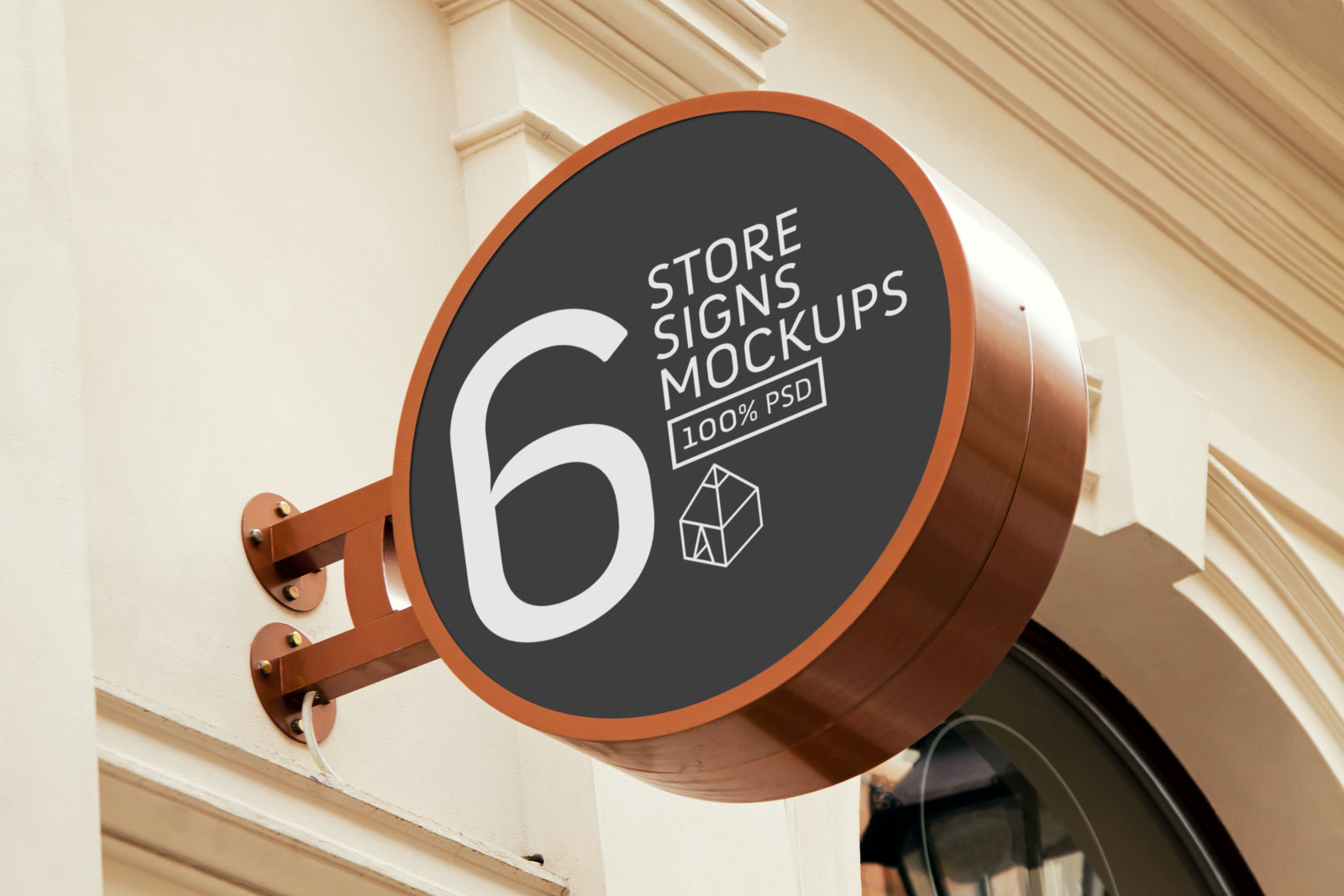 Store Sign MockUps Graphic Shelter
