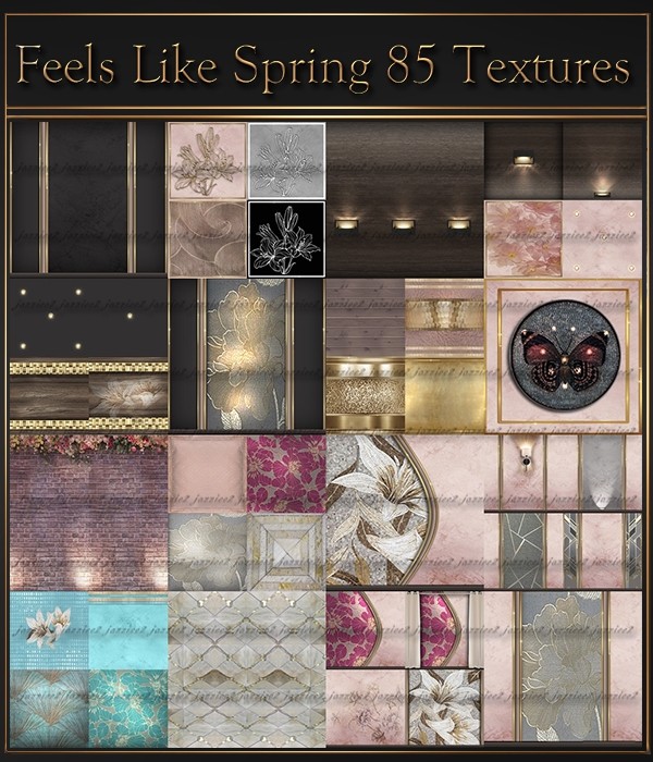 Feels Like Spring 85 textures - Jazziee2