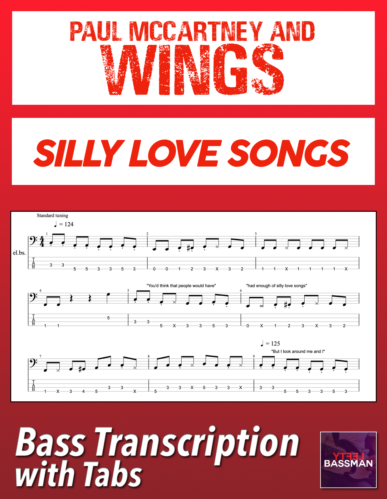 The Beatles Good Morning Good Morning /// Bass trans Lefty Bassman