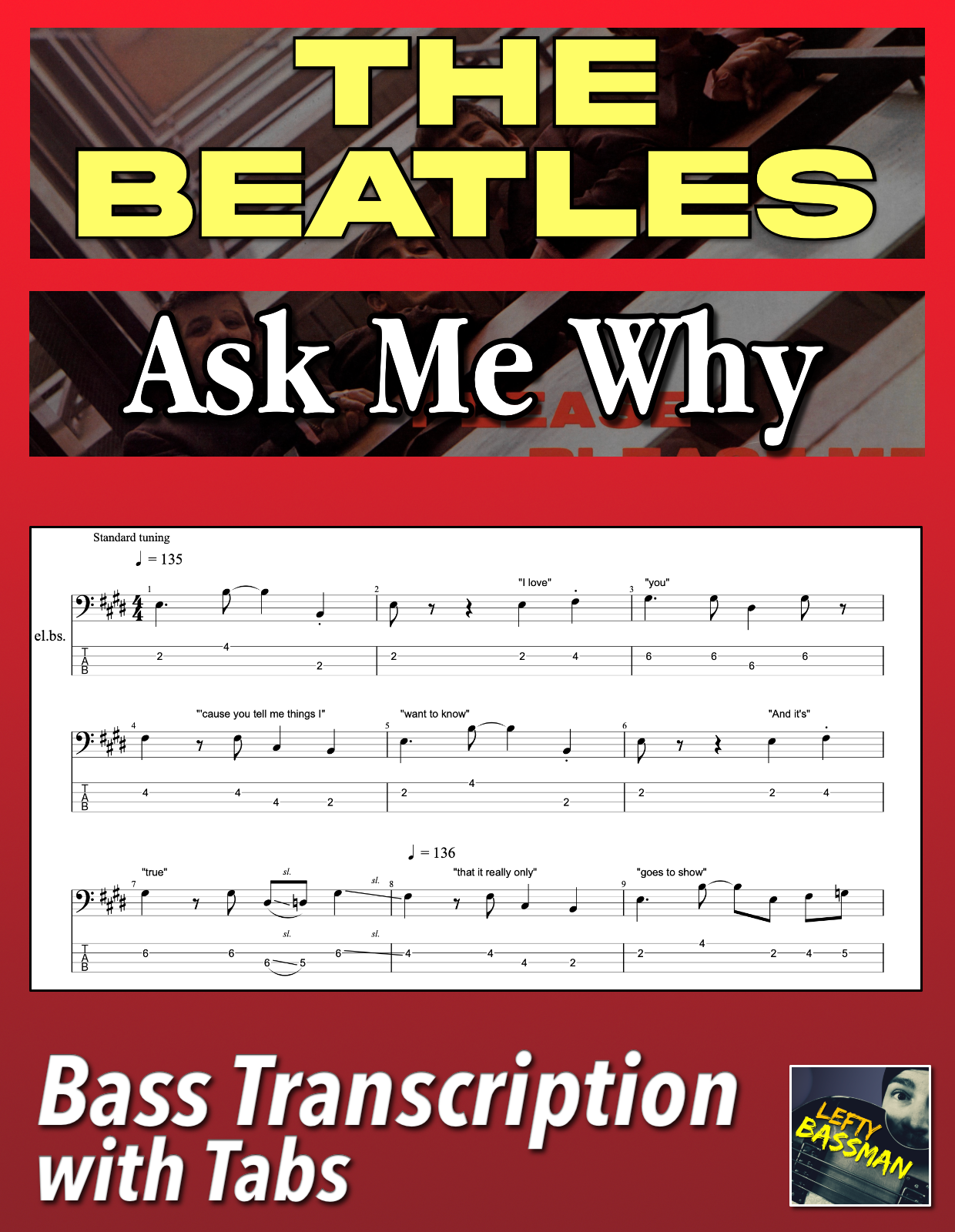 The Beatles Lefty Bassman