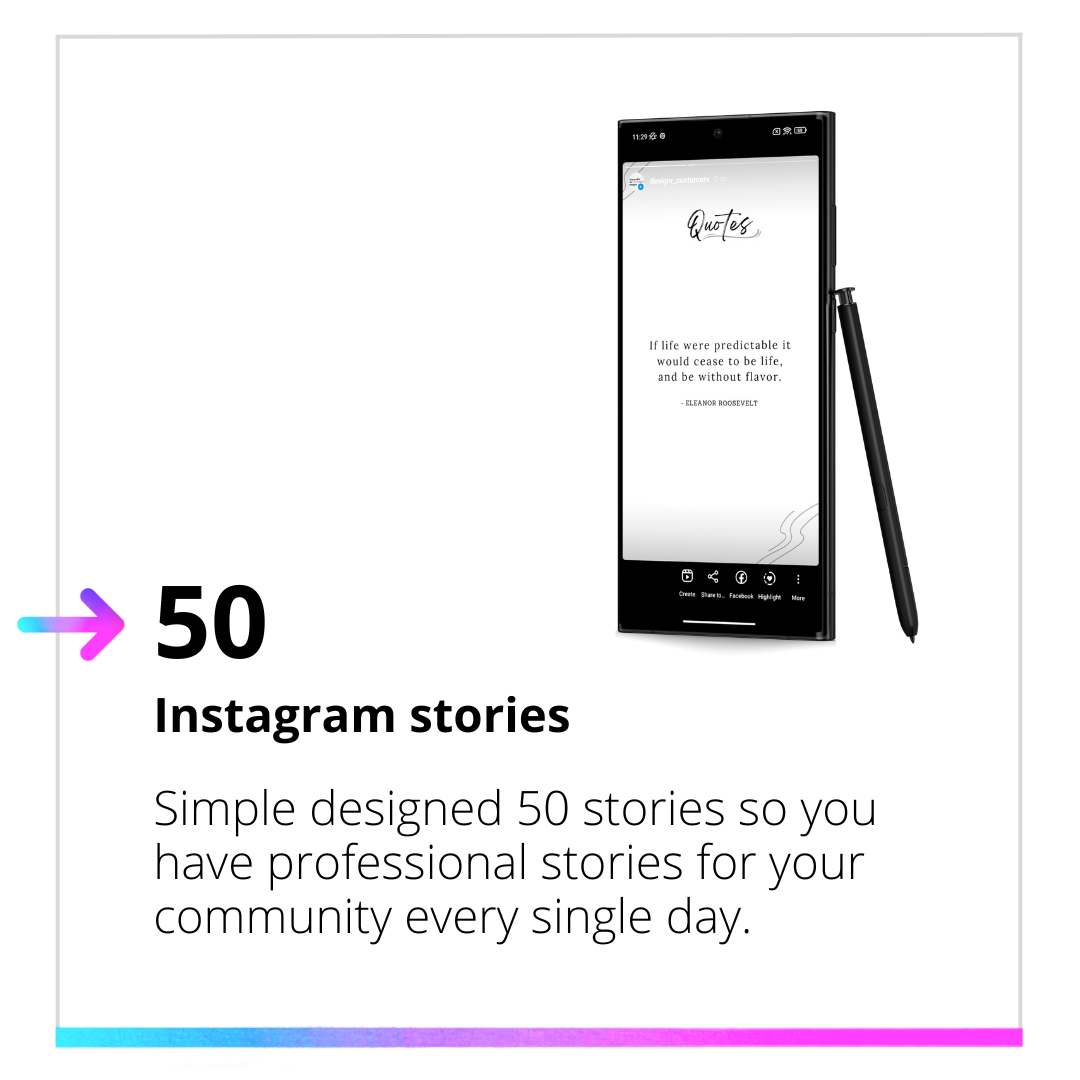 Instagram Stories Designr+