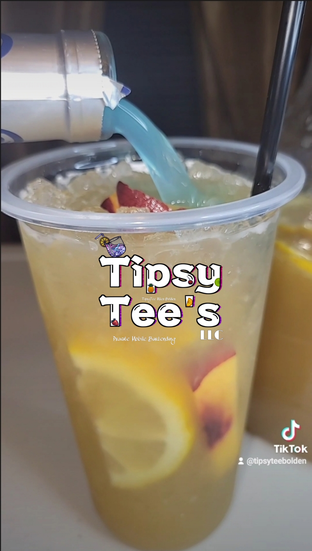 Peach Pineapple Lemonade Hennessy TipsyTeesLLC