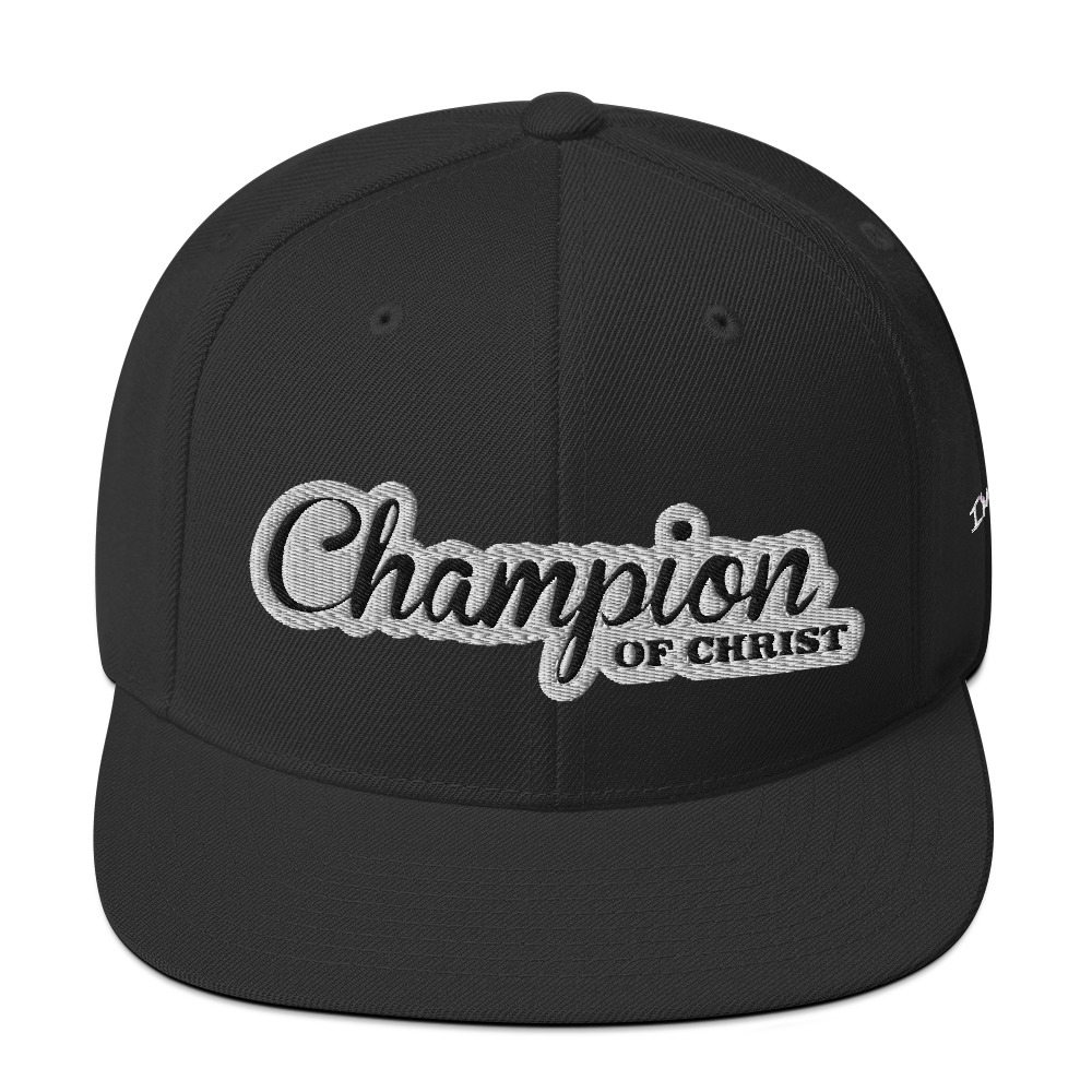 Premium Champion Of Christ Hat Black Store Of Champions Find