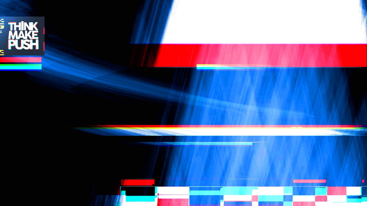 📱 Stunning Digital Glitch Overlay | Must-Have Visual E - Think Make Push