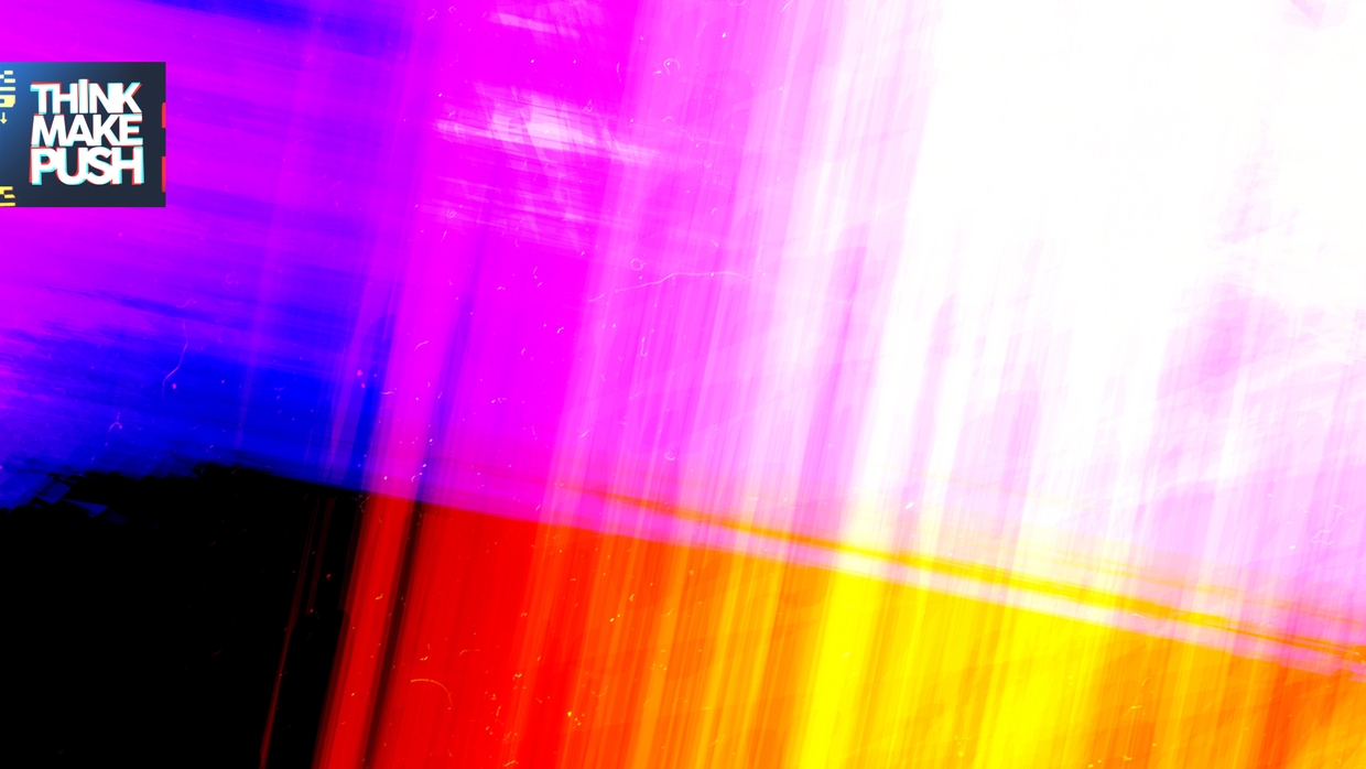 📱 colorful film OVERLAY transitions with SOUND EFFECTS - Think Make Push