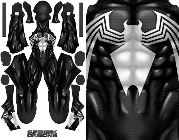 FEMALE SPIDER-MAN pattern file - SUPERGEEK DESIGNS
