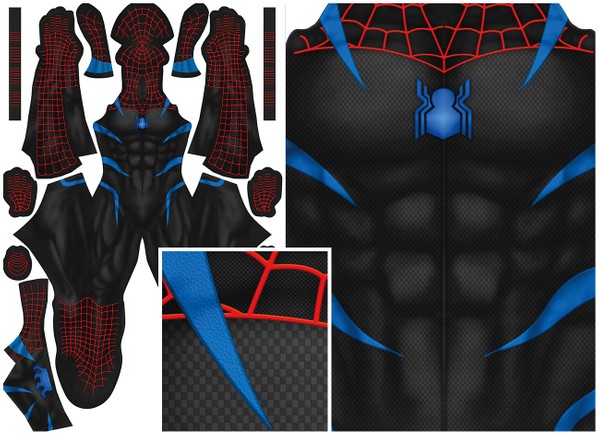 SPIDERMAN DREAM SUIT pattern file - SUPERGEEK DESIGNS