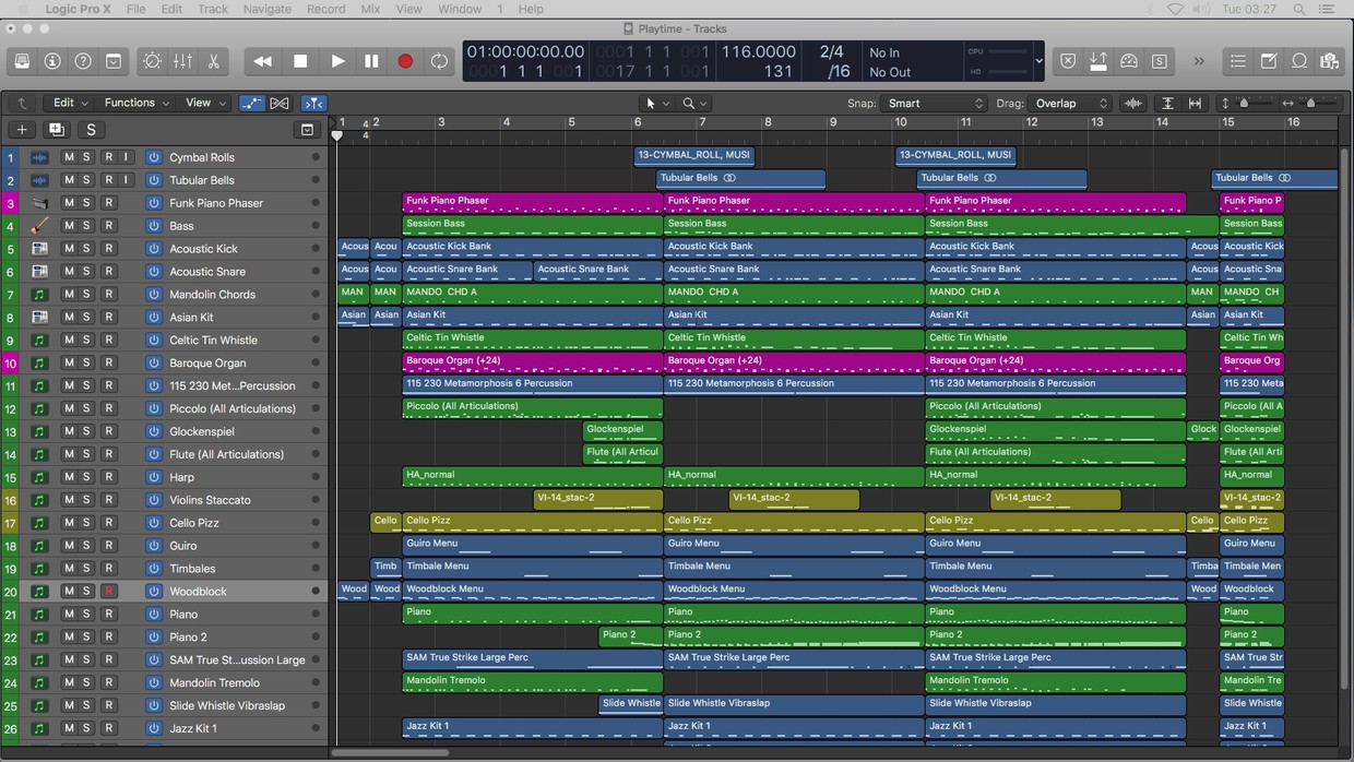 Download Logic Pro X Template PLAYTIME 🎵 (Jon Brooks) Logic Pro