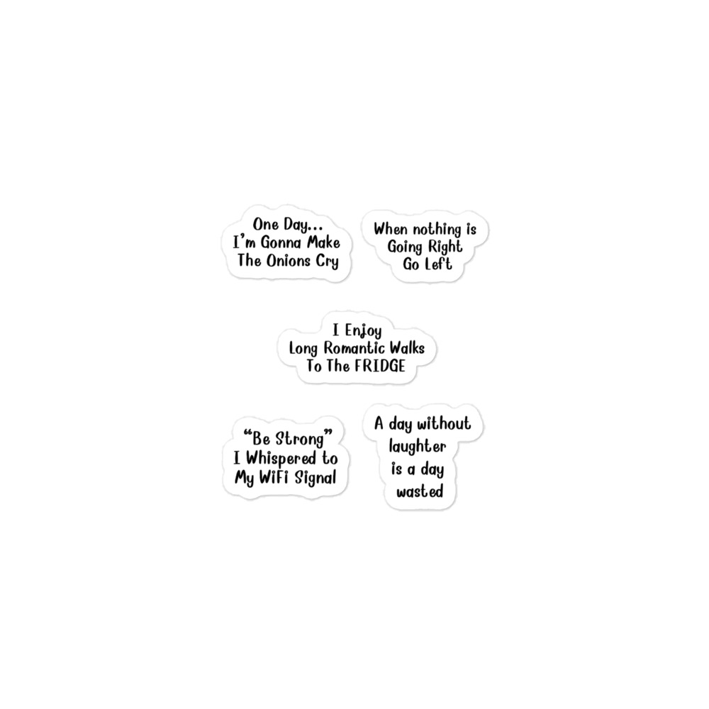 Funny Quote sticker captureyourstyle