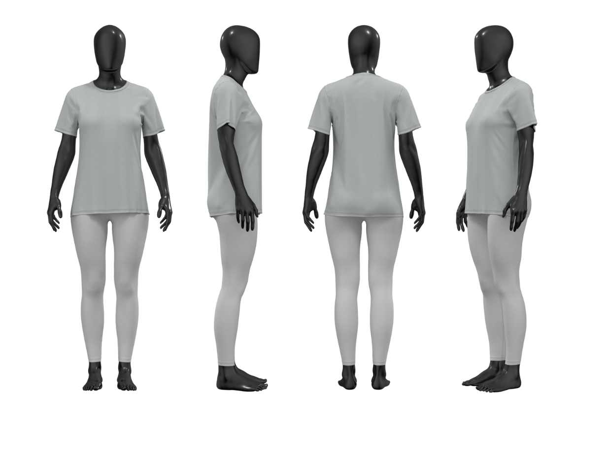 DXF Clothing Patterns Download - TAASINC Digital Fashion