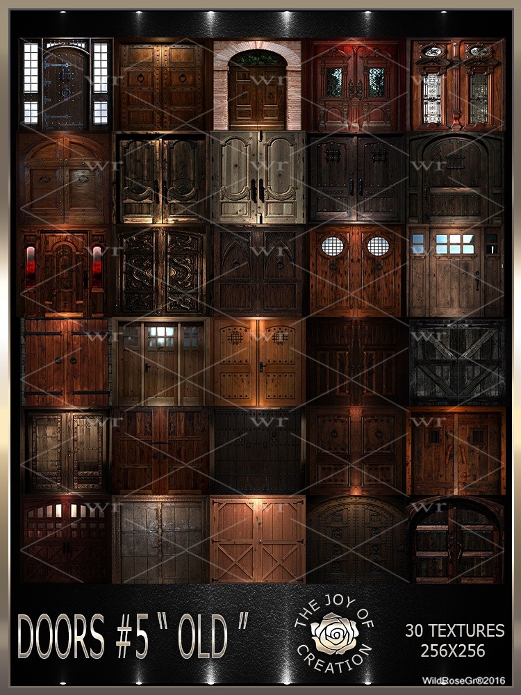 GLASS TEXTURES WITH OPACITY WildRoseGr