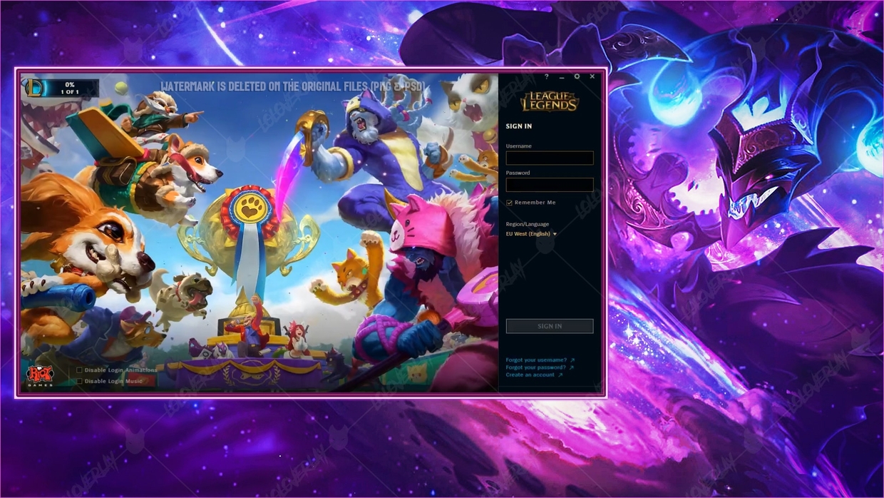 Dark Star Shaco Lobby Overlay Loloverlay