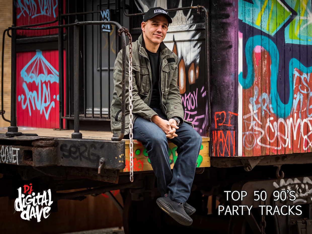 DJ Digital Dave Top 50 90's Party Tracks (Updated 2022 DJ Digital