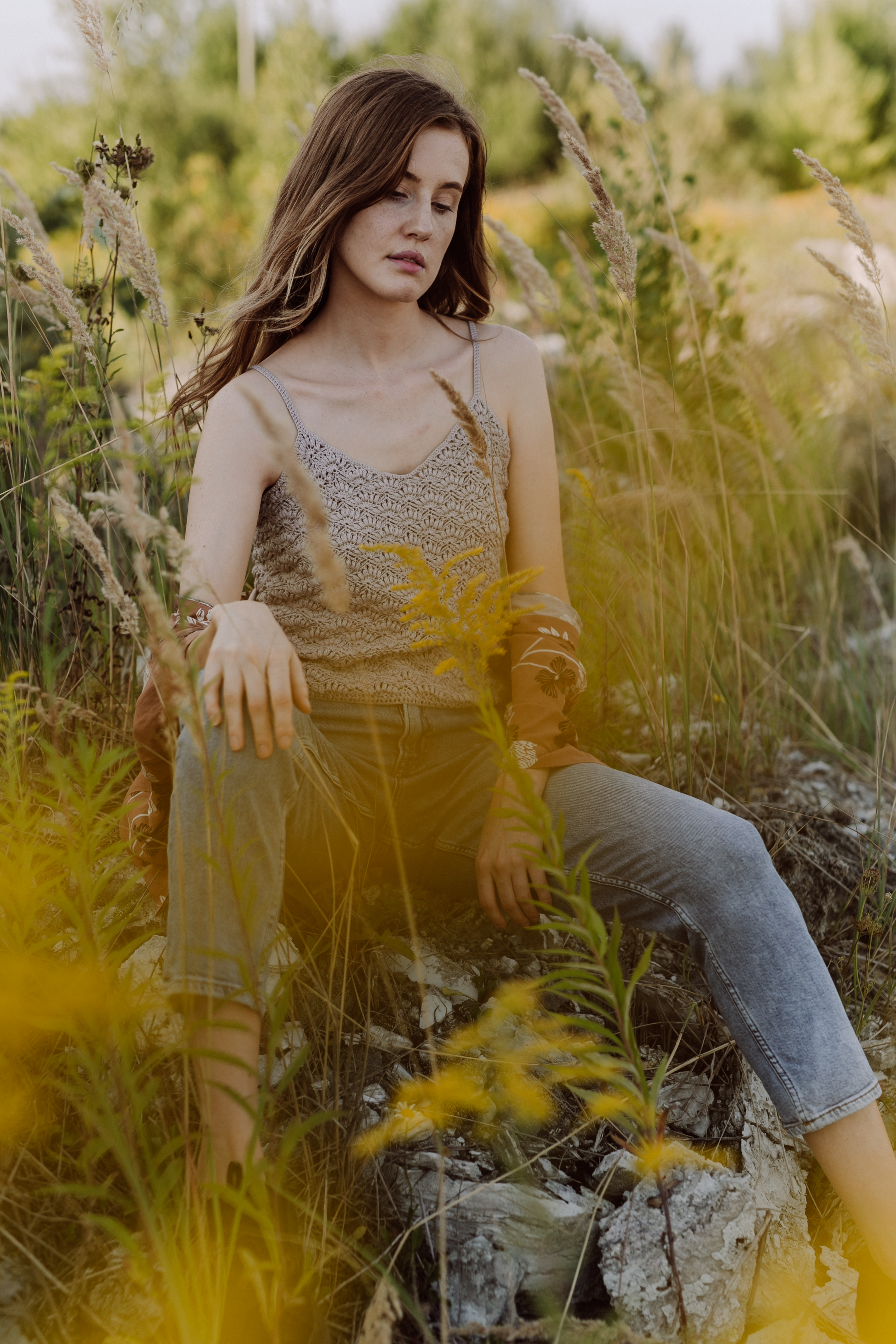 Mist Cami - crochet pattern PDF - Linda 