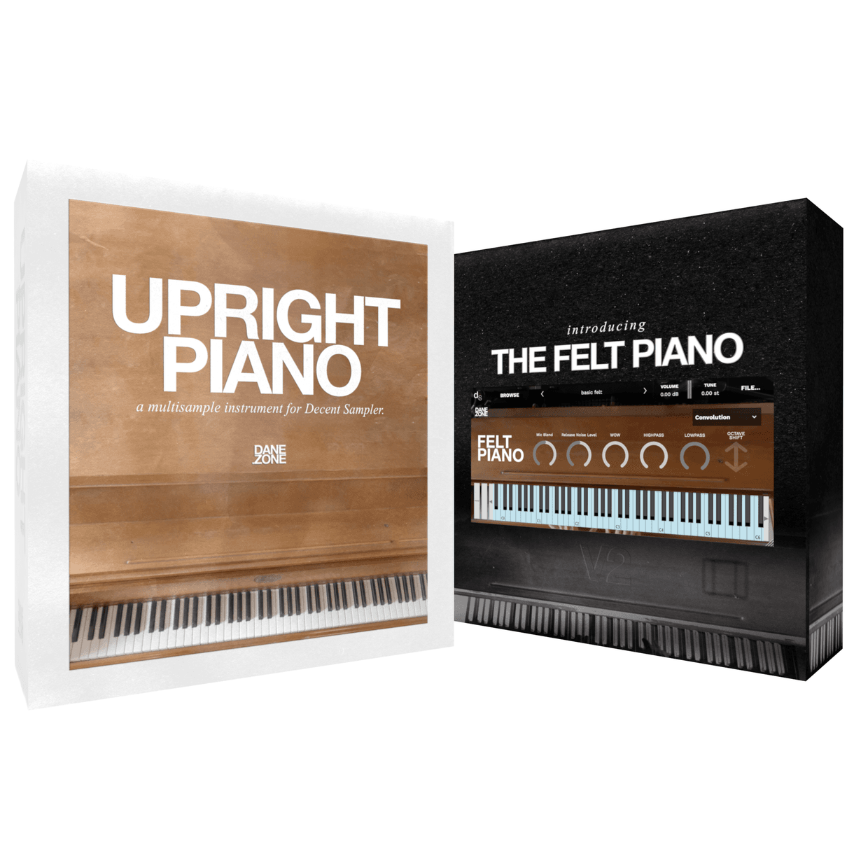Upright + Felt Piano Pack DANE.ZONE