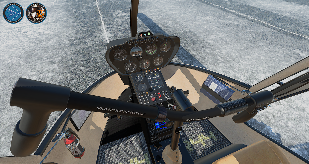 Robinson R4 VSKYLABS Robinson R44 Raven II Project - VSKYLABS Aerospace Simulations