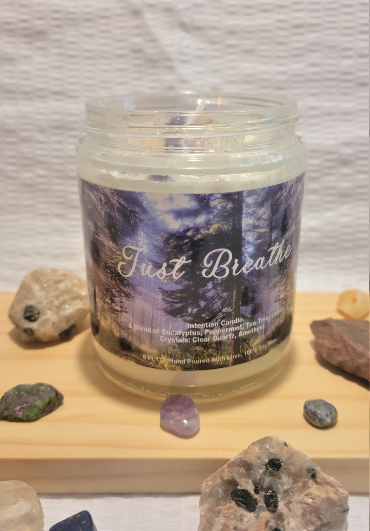 Crystal Infused Candles Witchy's Magical Haven
