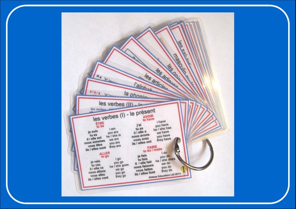 French Pocket Cards - set 2