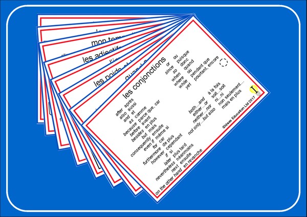 French Pocket Cards, set 6
